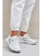 Buty Sportowe Damskie Big Star NN274A095 HI-POLY SYSTEM Biało-Zielone Buty Sportowe Damskie Big Star NN274A095 HI-POLY SYSTEM Biało-Zielone