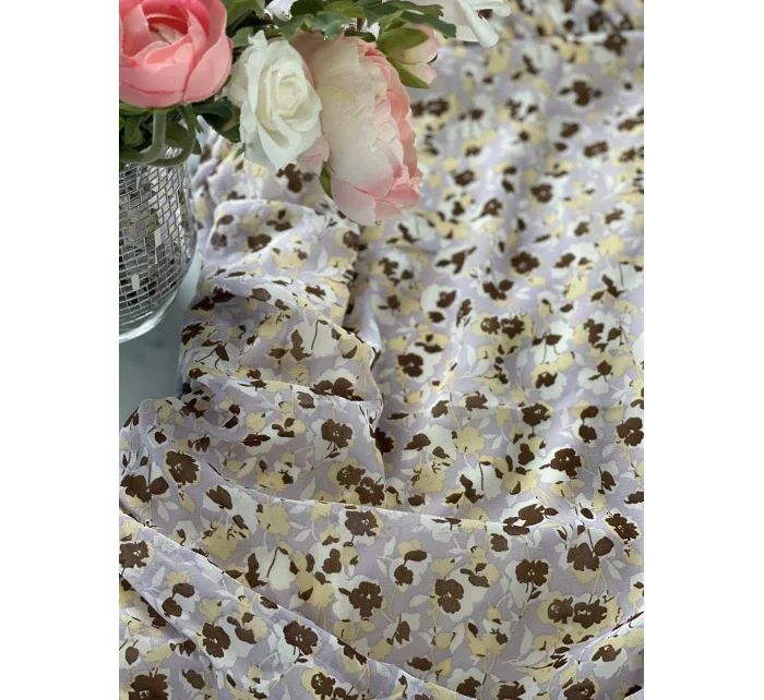 Amalfi Fowers ST-533 Levanduľové šaty - Vittoria Ventini