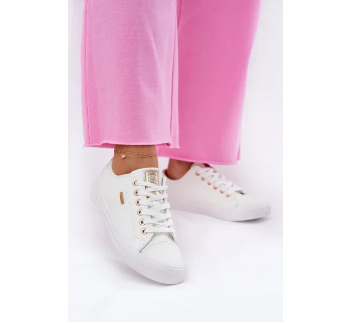 Dámské tenisky z ECO kůže Big Star – bílé