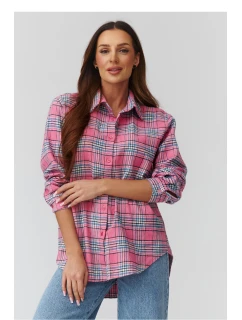 Košeľa s dlhým rukávom model 224091 Makadamia