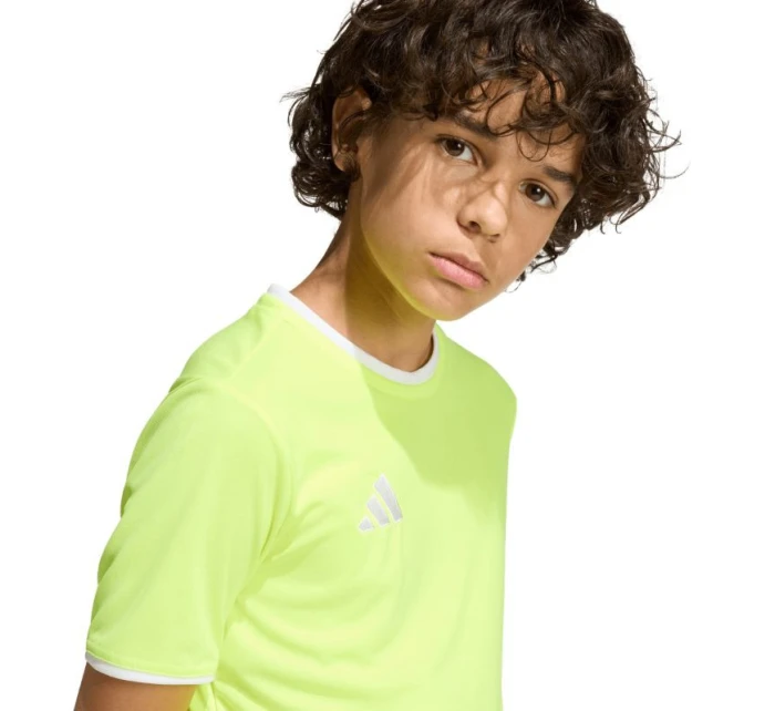 Detské tričká adidas Entrada 26 Jersey Yellow Neon KE9845