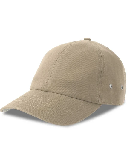 Atlantis Headwear Action-S 6-panelová bejzbalová čiapka 33.0264 khaki