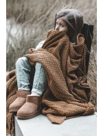 Śniegowce Botki Ocieplane Dziecięce Camel Leonora