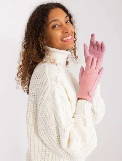 Rękawiczki AT RK model 19381540 jasny różowy - FPrice