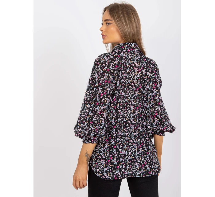 Blúzka CHA BZ 3303 1.34 čierna a ružová
