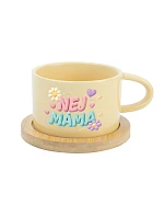 NEJ MÁMA - žlutý hrníček makronka 200 ml NEJ MÁMA - žlutý hrníček makronka 200 ml