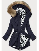 ZIMOWA PARKA DAMSKA NA GRANATOWA model 21243614 - CANADA Mountain