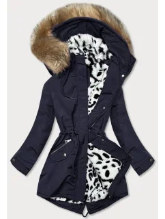 ZIMOWA PARKA DAMSKA NA GRANATOWA model 21243614 - CANADA Mountain