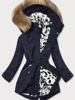 ZIMOWA PARKA DAMSKA NA GRANATOWA model 21243614 - CANADA Mountain