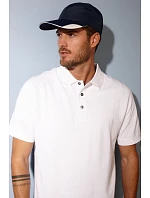 JN 708 Pánské piqué polo white model 22488467 - Daiber JN 708 Pánské piqué polo white model 22488467 - Daiber