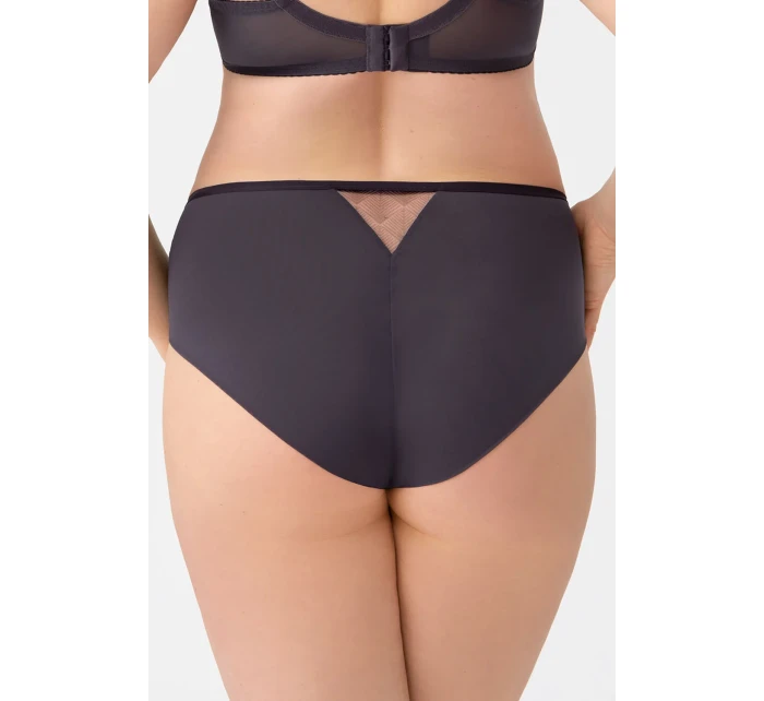 Dámské kalhotky šedé model 18032448 - Gorsenia Dámské kalhotky šedé model 18032448 - Gorsenia