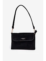 Malá Kabelka Z Eko Semiše Černá model 22111536 - Flora&Co