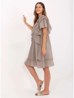 Šaty MI SK 102128.61 tmavo lila Šaty MI SK 102128.61 tmavo lila