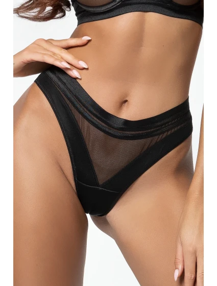 String Brasiliana V-10755 čierna - Axami