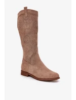 Topánky HY51-860 brown - Krok vo veľkom štýle