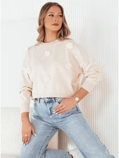 dámský svetr béžový model 21972972 - Dstreet