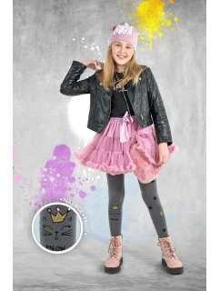 Dívčí punčochové kalhoty DR Melange 3D 50 den model 18875700 - Knittex