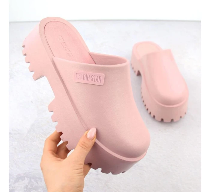 Dreváky s tvrdou podrážkou Big Star W NN274020 INT2083C