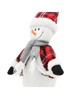 DEKORATÍVNY SNEHULIAK 50CM ČERVENÝ