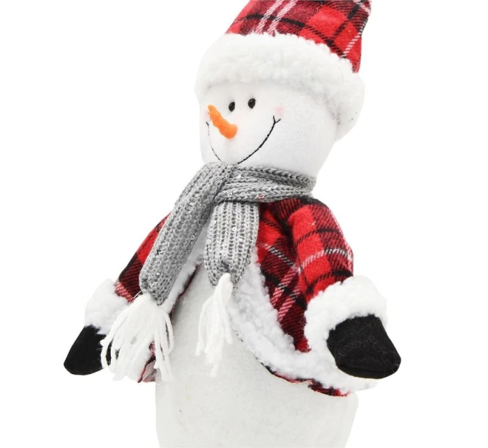 DEKORATÍVNY SNEHULIAK 50CM ČERVENÝ