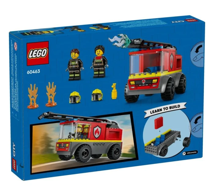 LEGO CITY 60463 Hasičské auto s rebríkom