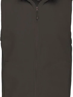 Kariban K 913 Mikrofleecová vesta „Luca“ 20.K913 tmavošedá