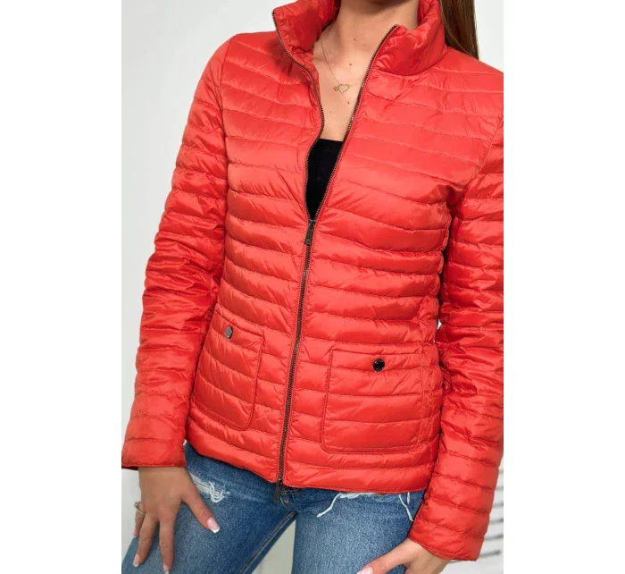 Cestovní bunda model 18753131 Florence oranžová - K-Fashion