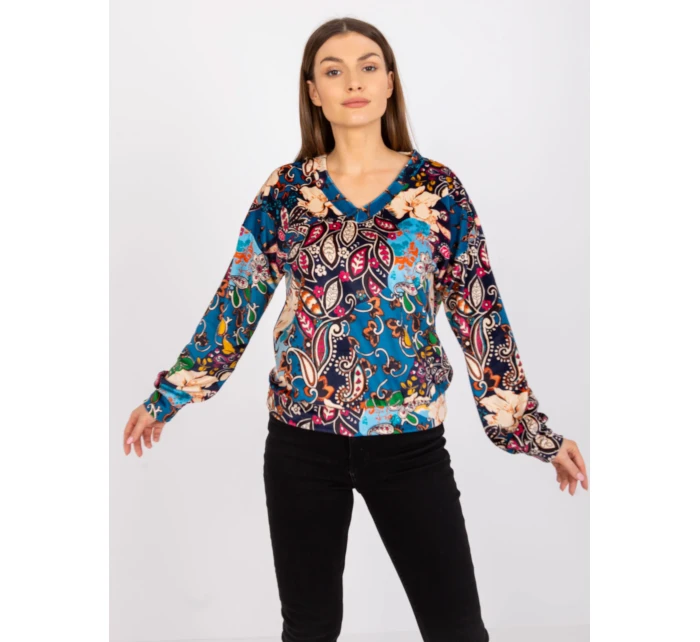 Blúzka DHJ BZ 6033 2.46P tmavo modrá Blúzka DHJ BZ 6033 2.46P tmavo modrá