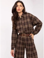 Spodnie IT SP model 21465883 brązowy - FPrice