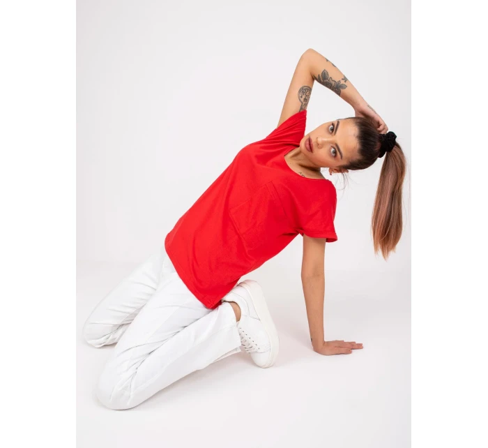 Tričko TW TS 1001.30x červená Tričko TW TS 1001.30x červená