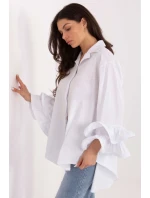 Košeľa s dlhým rukávom model 222315 Taliansko Moda Košeľa s dlhým rukávom model 222315 Taliansko Moda