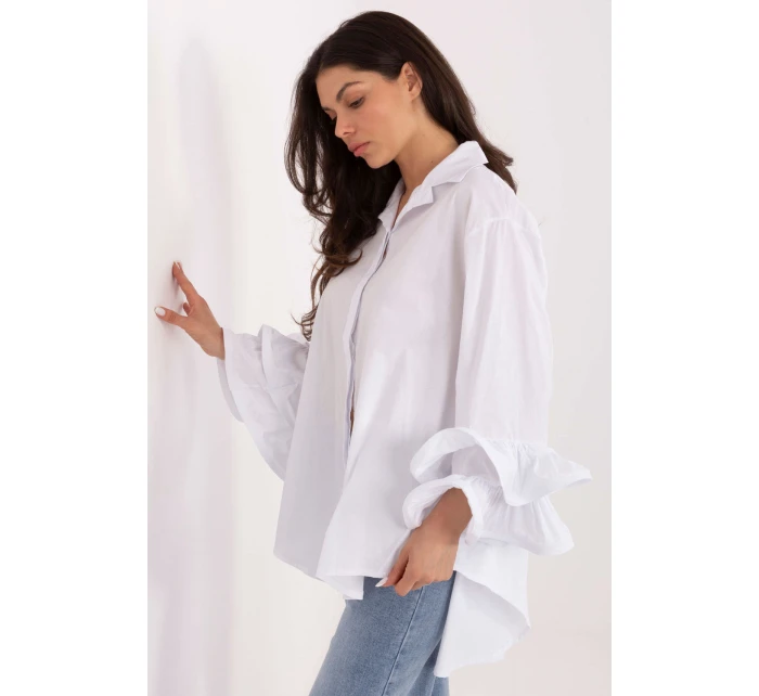 Košeľa s dlhým rukávom model 222315 Taliansko Moda Košeľa s dlhým rukávom model 222315 Taliansko Moda