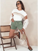 Dámske šortky CITYCHIC olive FashionStreet SY0350