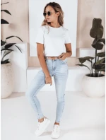 Dámské push up džíny světle modré Dstreet model 21992783 - FashionStreet Dámské push up džíny světle modré Dstreet model 21992783 - FashionStreet