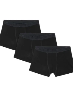 Chlapčenské boxerky 4F M061 3ks tmavočierne 4FJWAW25UBXSM061 20S