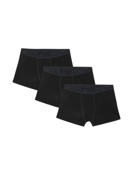Chlapčenské boxerky 4F M061 3ks tmavočierne 4FJWAW25UBXSM061 20S