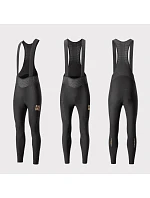 model 22114185 dlouhé fleecové cyklistické kalhoty se šlemi Velikost XL černé - Rockbros