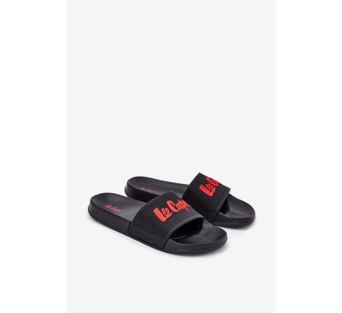 Pánské pantofle model 21693948 Černé - Lee Cooper