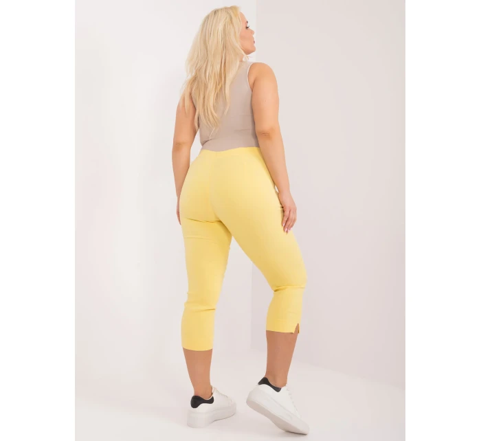 Spodnie AT SP model 19658514 jasny żółty - FPrice Spodnie AT SP model 19658514 jasny żółty - FPrice