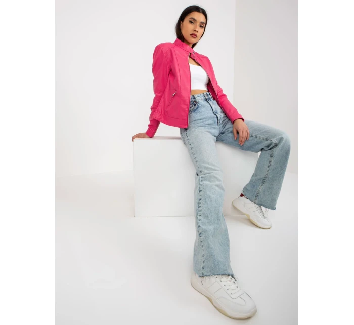 Dámska bunda NM KR G103.00P tmavo ružová - FPrice