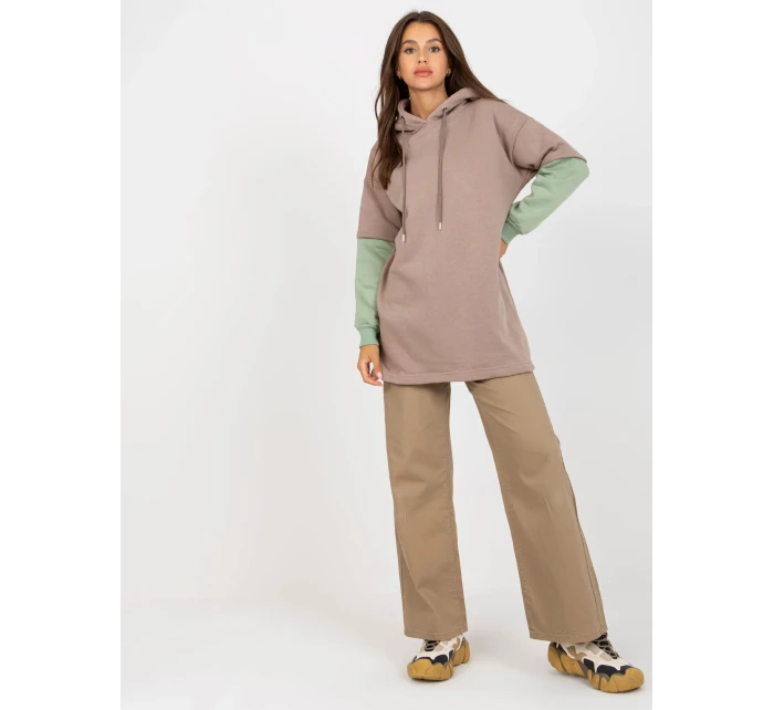 Mikina RV BL 8232.27X tmavo lila