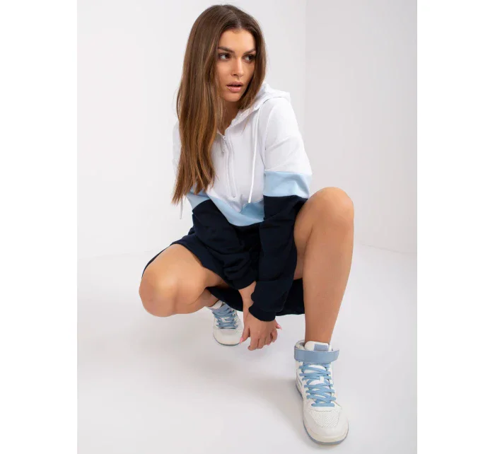 Šaty RV SK model 17047340 tmavě modrá a bílá - FPrice