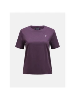 Peak Performance W Explore Graphic Tee fialová