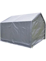 ZÁHRADNÁ GARÁŽ PIVILON 3,50x3,50x2,60M SASKA GARDEN GREY