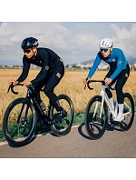 model 22114187 dlouhé fleecové cyklistické kalhoty se šlemi Velikost XXL černé - Rockbros