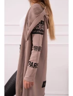 Dámsky kardigán - béžový