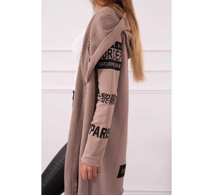 Dámsky kardigán - béžový