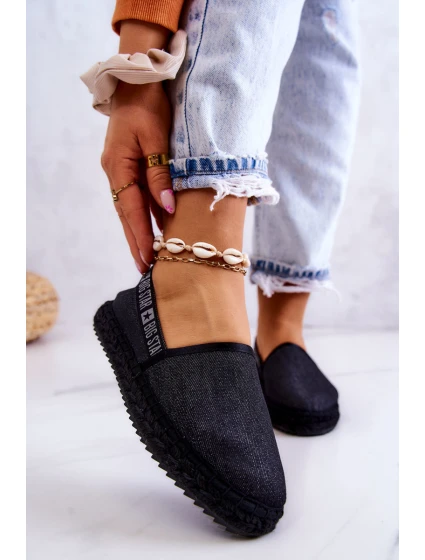 Nazouvací espadrilky Big Star model 21577596 Černá - Big Star Shoes
