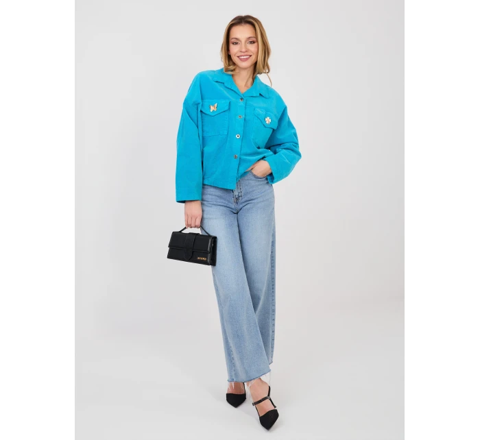 IT KR bunda FL10163.10 modrá