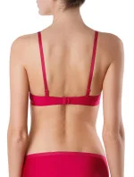 Podprsenka s kosticami Rb0003 tmavoružová - Conte